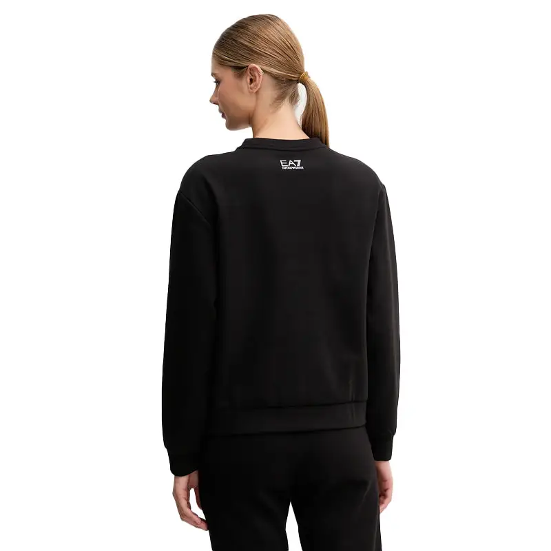 EMPORIO ARMANI SWEATSHIRT BLACK - textil