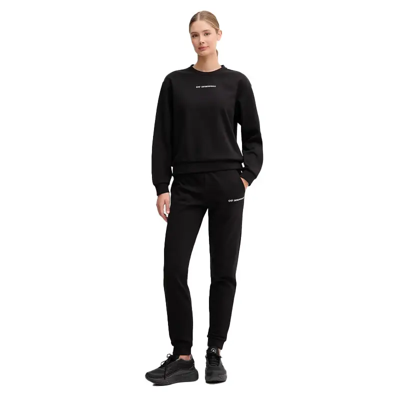 EMPORIO ARMANI SWEATSHIRT BLACK - textil