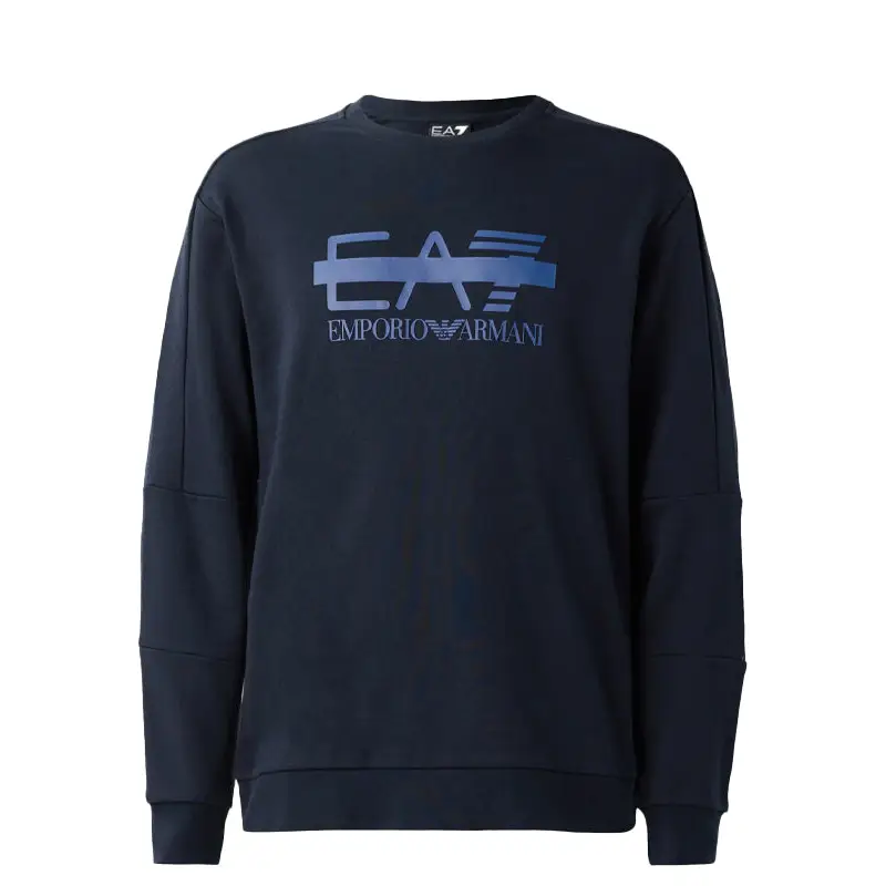 EMPORIO ARMANI SWEATSHIRT ARMANI BLUE - textil