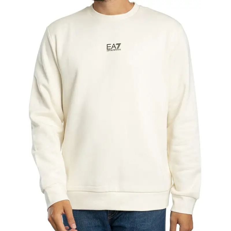 EMPORIO ARMANI SWEATSHIRT VANILLA ICE - textil