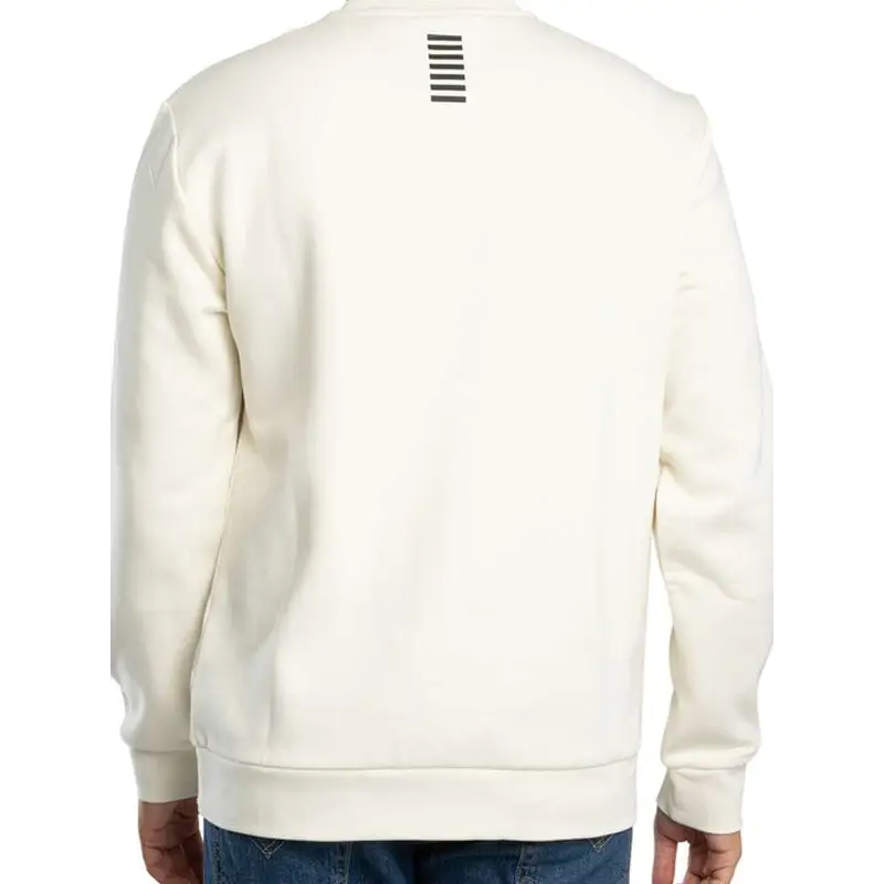 EMPORIO ARMANI SWEATSHIRT VANILLA ICE - textil