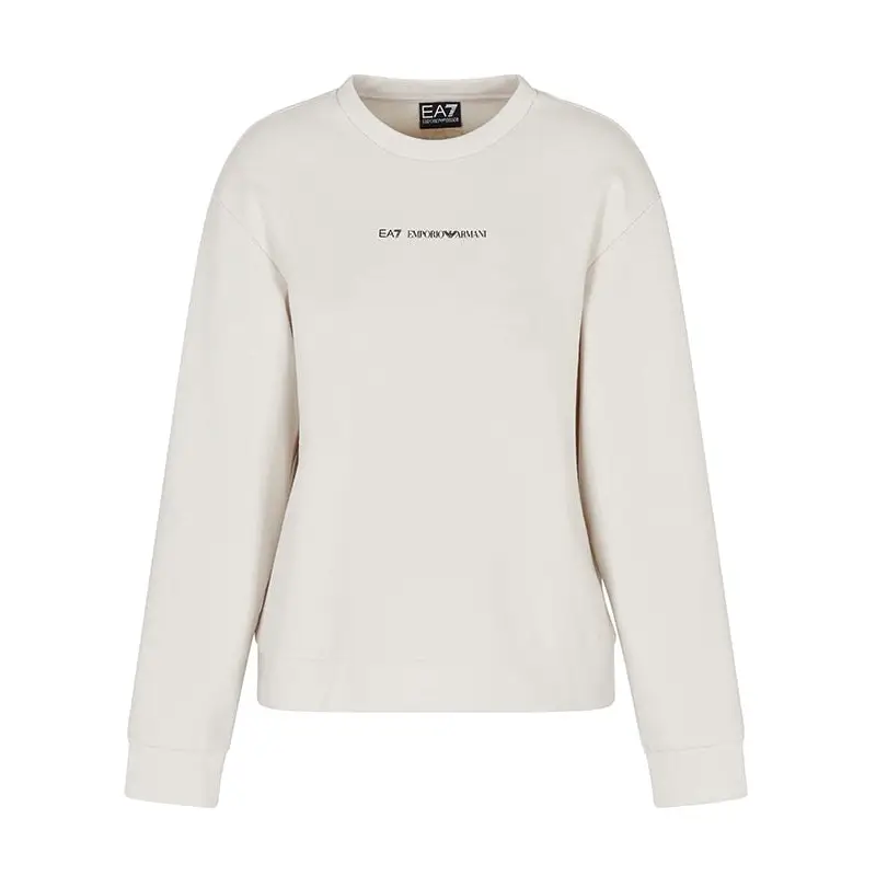 EMPORIO ARMANI SWEATSHIRT VAPOR BLUE - textil