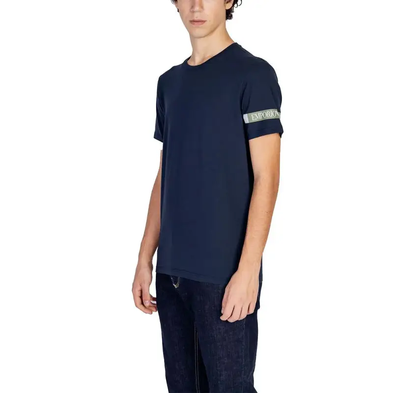 EMPORIO ARMANI T-SHIRT AZUL MARINO