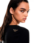 EMPORIO ARMANI T-SHIRT BLACK - textil