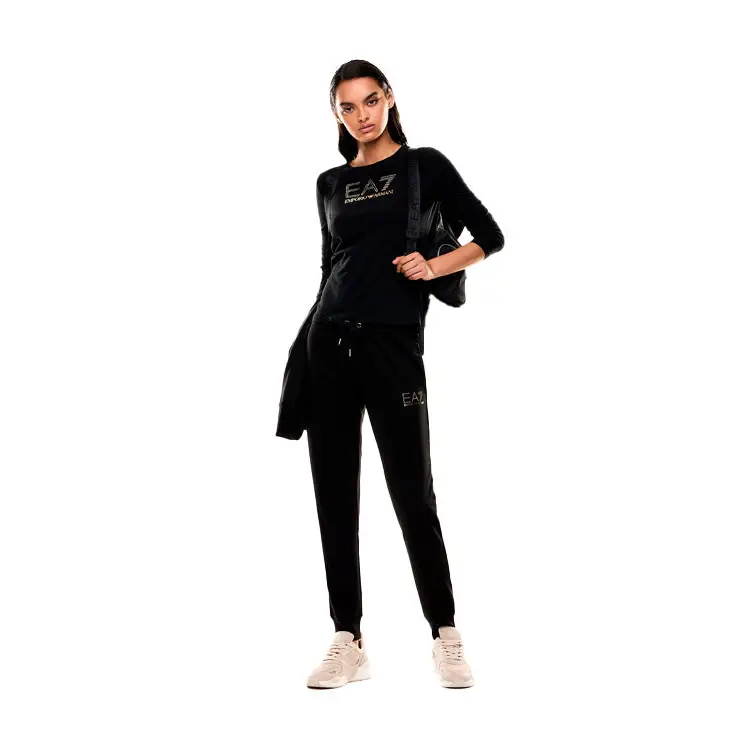 EMPORIO ARMANI T-SHIRT BLACK - textil