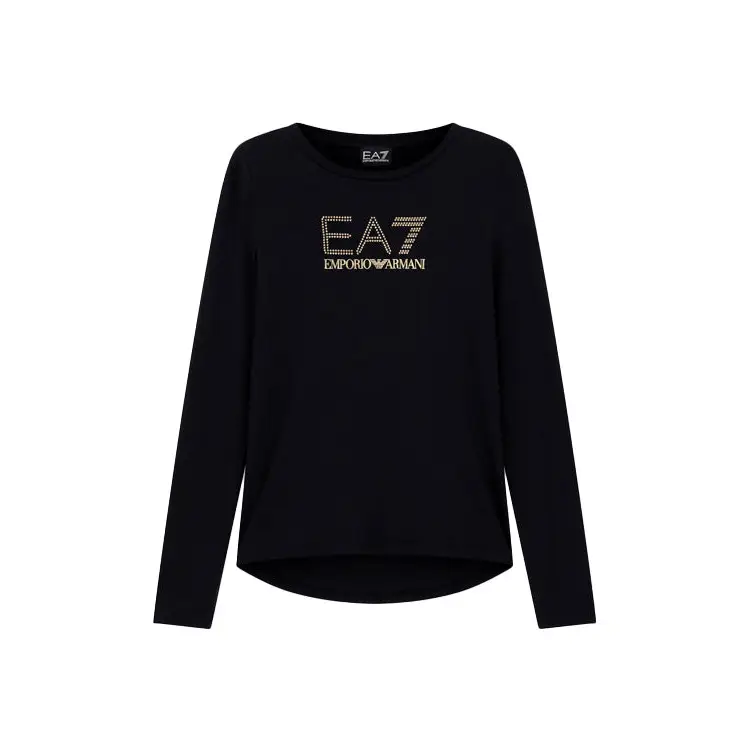 EMPORIO ARMANI T-SHIRT BLACK - textil