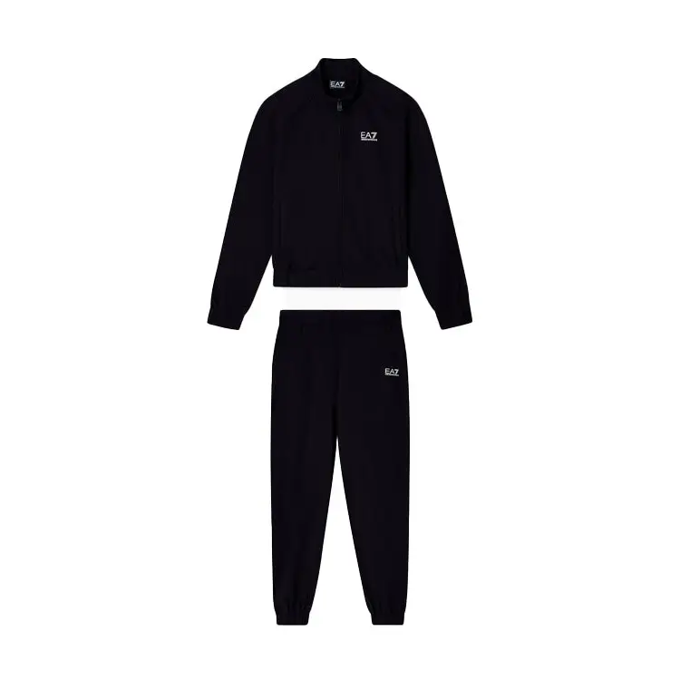EMPORIO ARMANI TRACKSUIT BLACK - textil