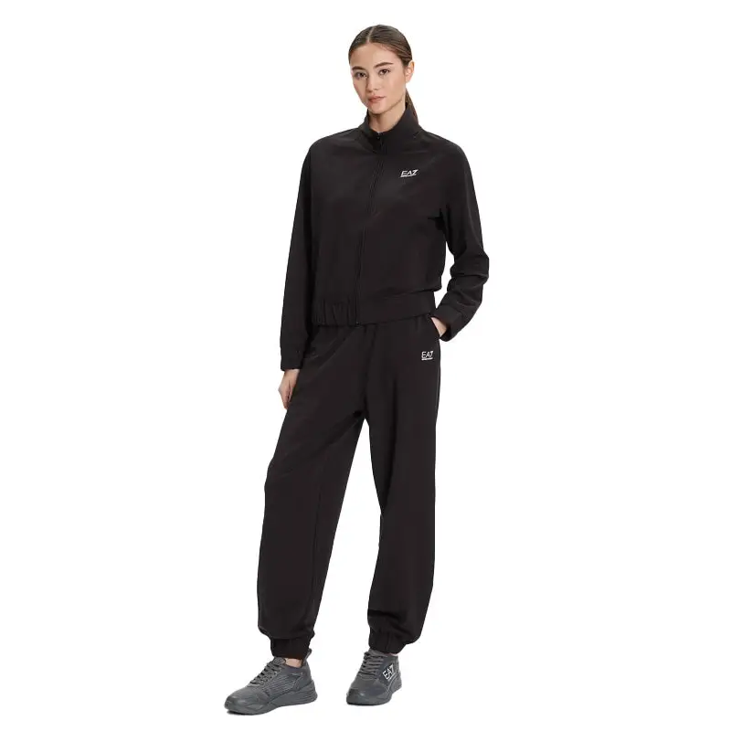 EMPORIO ARMANI TRACKSUIT BLACK - textil