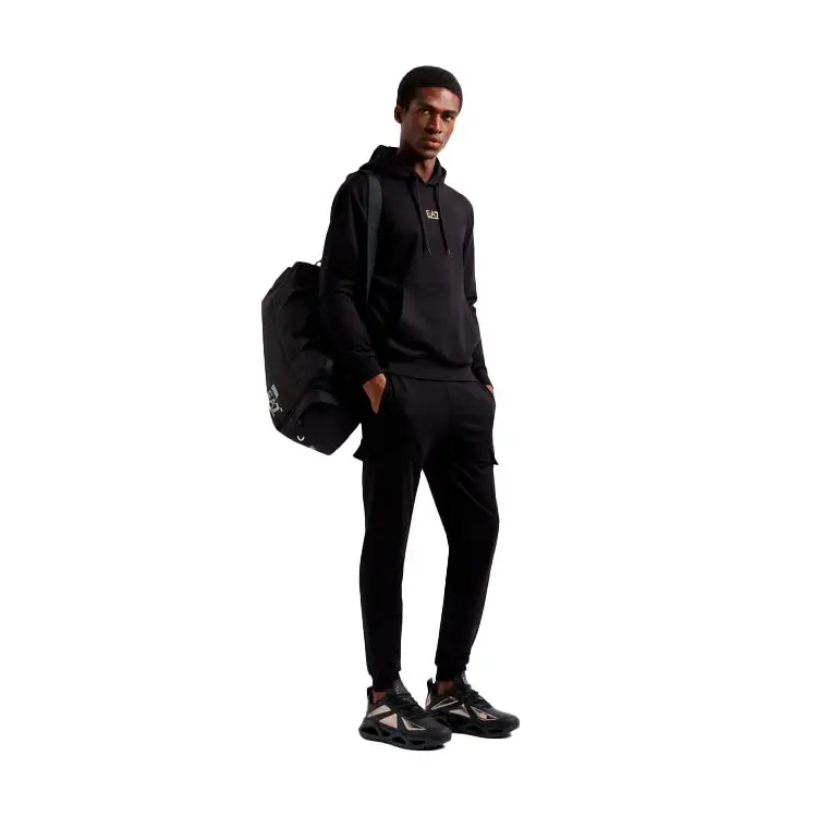 EMPORIO ARMANI TROUSER BLACK - textil