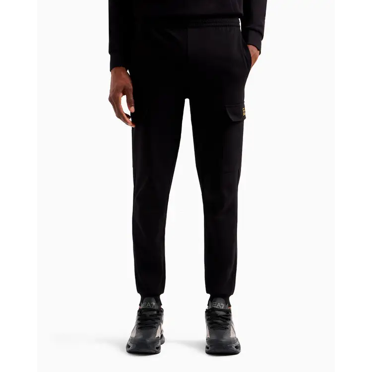 EMPORIO ARMANI TROUSER BLACK - textil