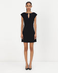 GUESS DOROTEA V NECKLINE DRESS