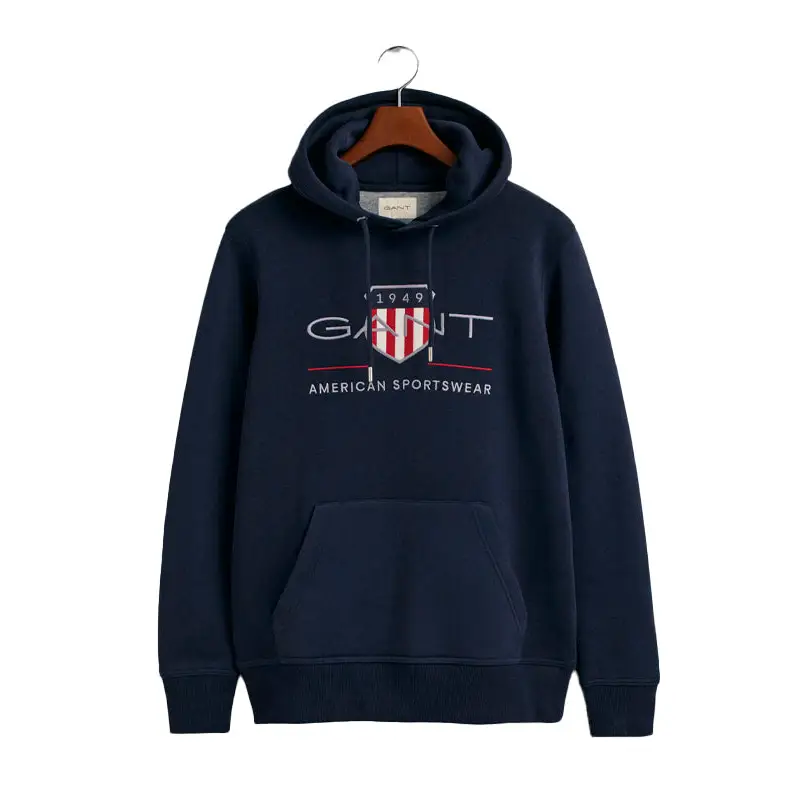 GANT ARCHIEVE SHIELD HOODIE AZUL