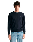 GANT CLASSIC COTTON C-NECK AZUL MARINO