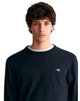 GANT CLASSIC COTTON C-NECK AZUL MARINO