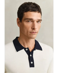 GANT COTTON MODAL POLO CREAM