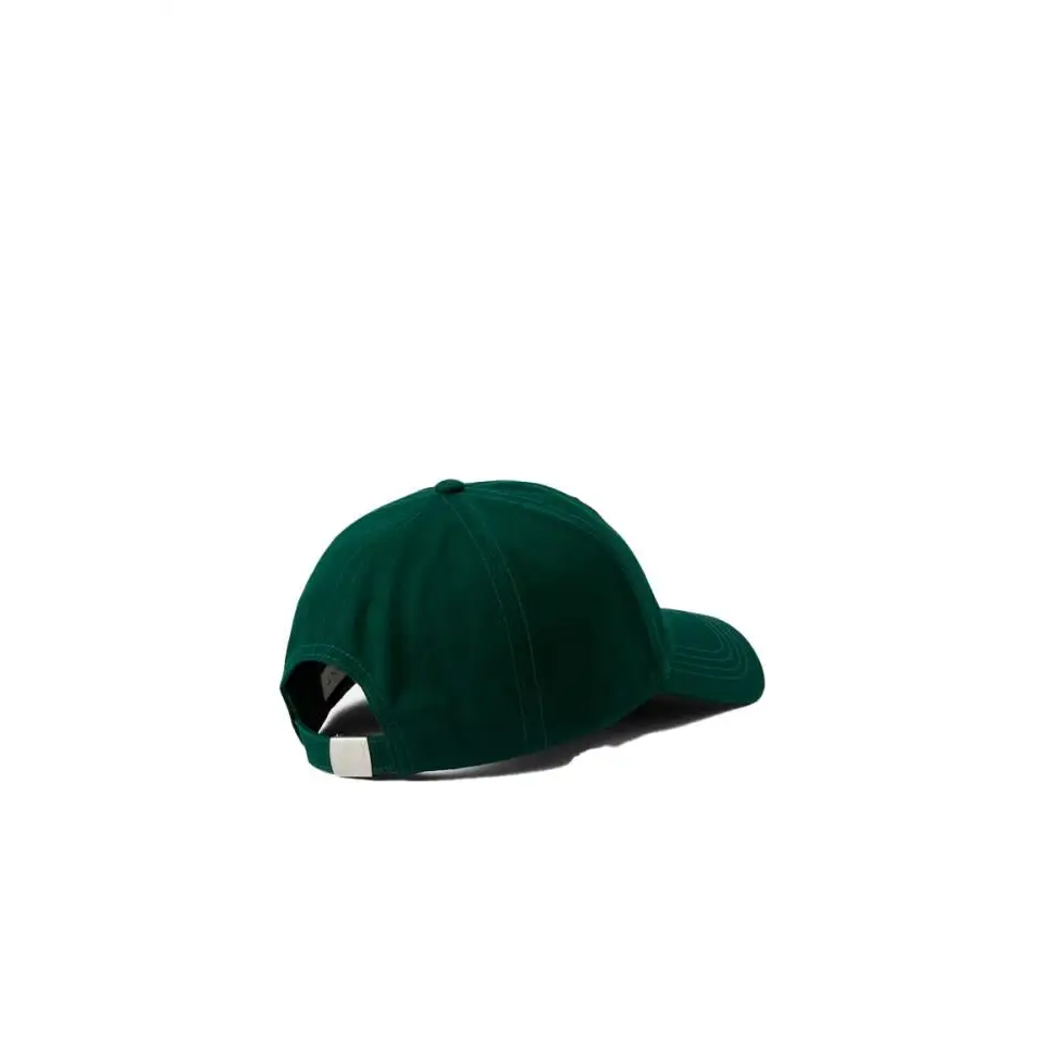 GANT G BADGE COTTON TWILL CAP TARTAN GREEN - 1 - textil