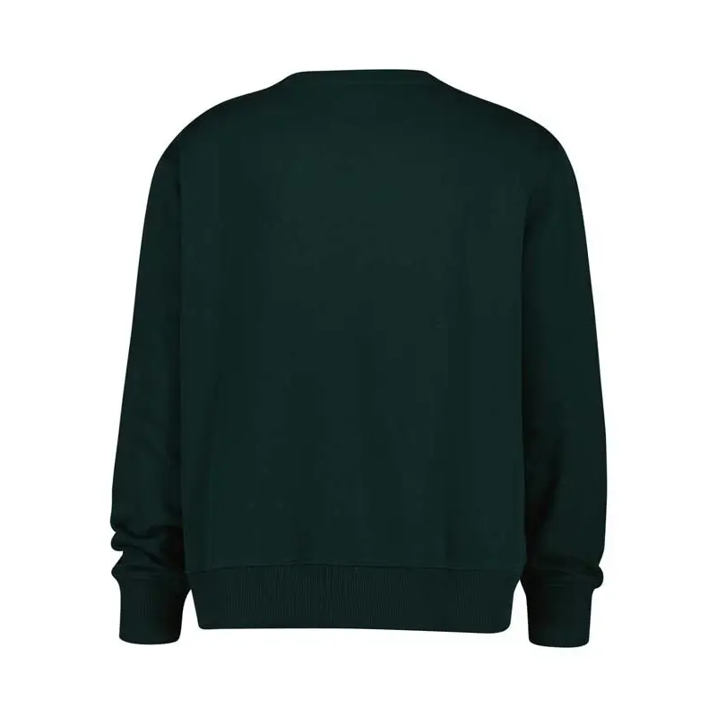GANT G BADGE SWEAT C-NECK TARTAR GREEN - textil