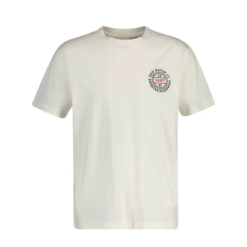 GANT GRAPHIC SS TSHIRT CREAM