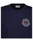 GANT GRAPHIC SS TSHIRT EVENING BLUE