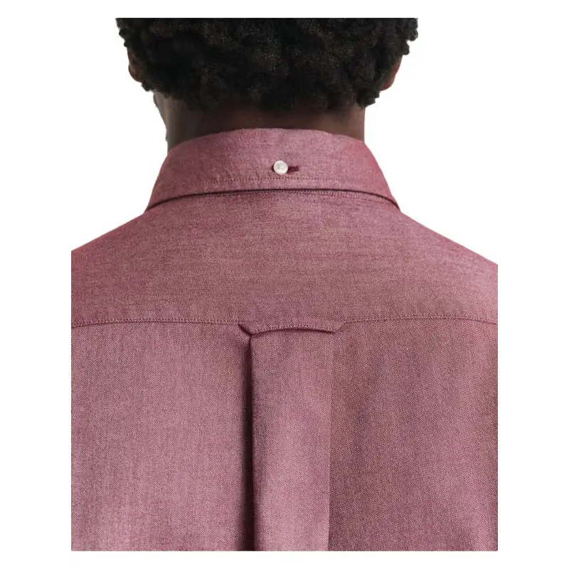 GANT REG CLASSIC OXFORD SHIRT PLUMPED RED - textil