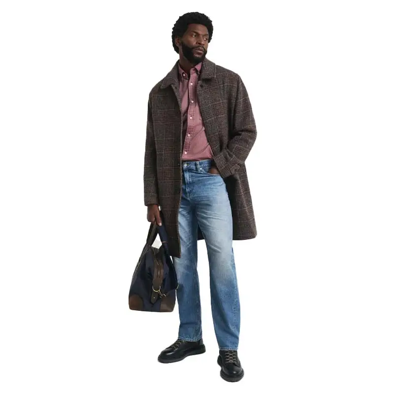 GANT REG CLASSIC OXFORD SHIRT PLUMPED RED - textil