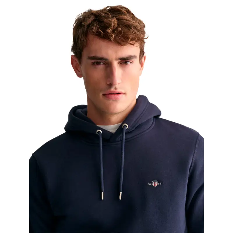 GANT REG SHIELD HOODIE AZUL