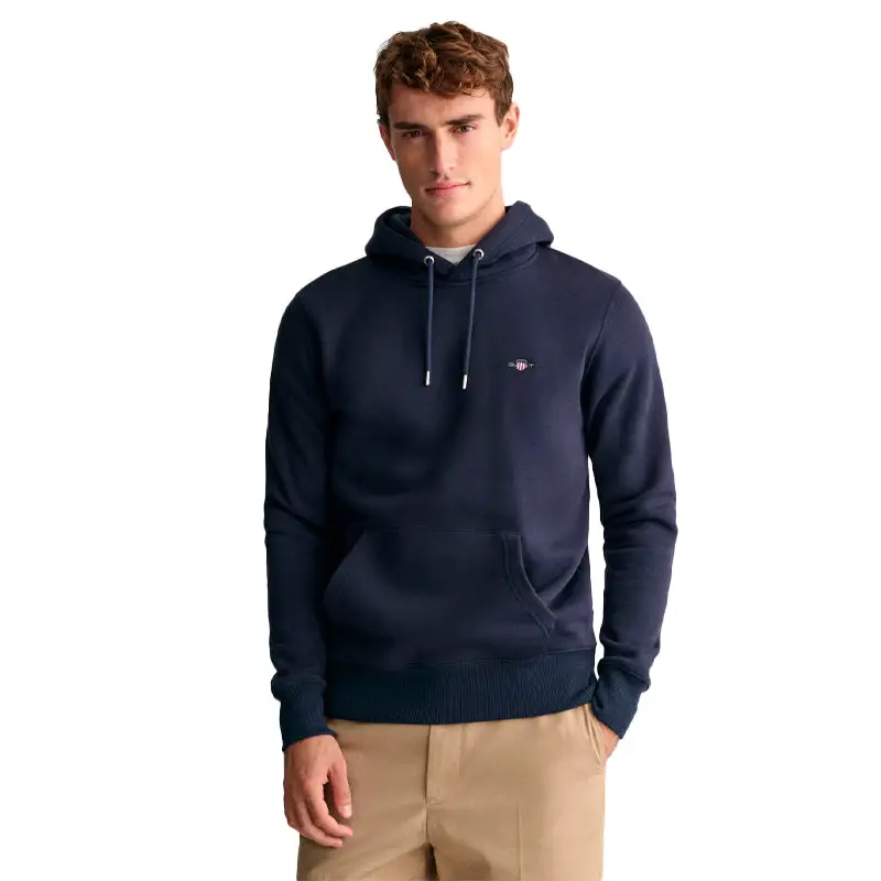 GANT REG SHIELD HOODIE AZUL