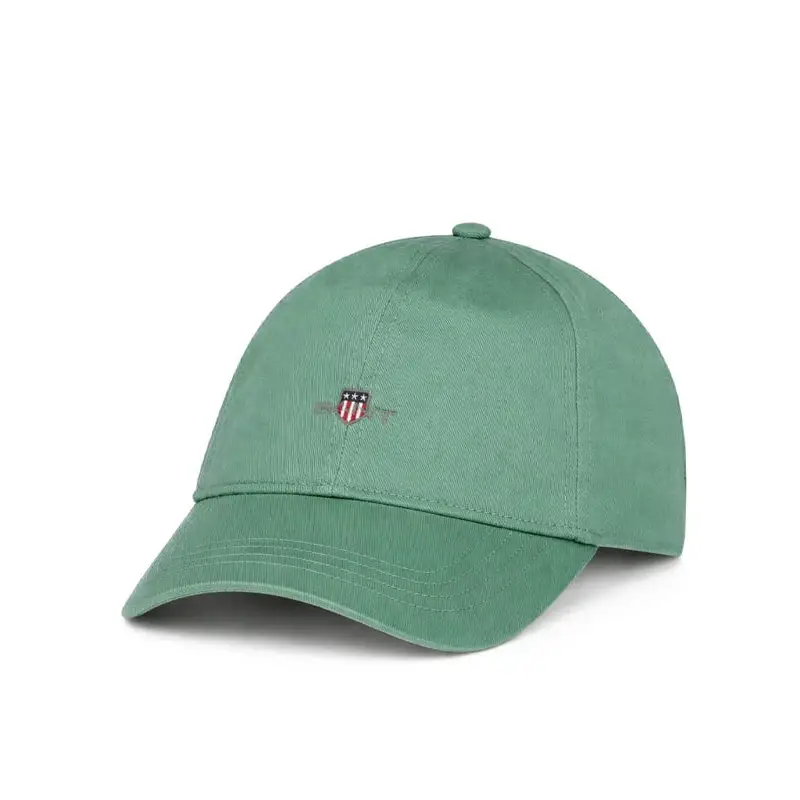 GANT SHIELD COTTON TWILL CAP MUTE TURQUOISE