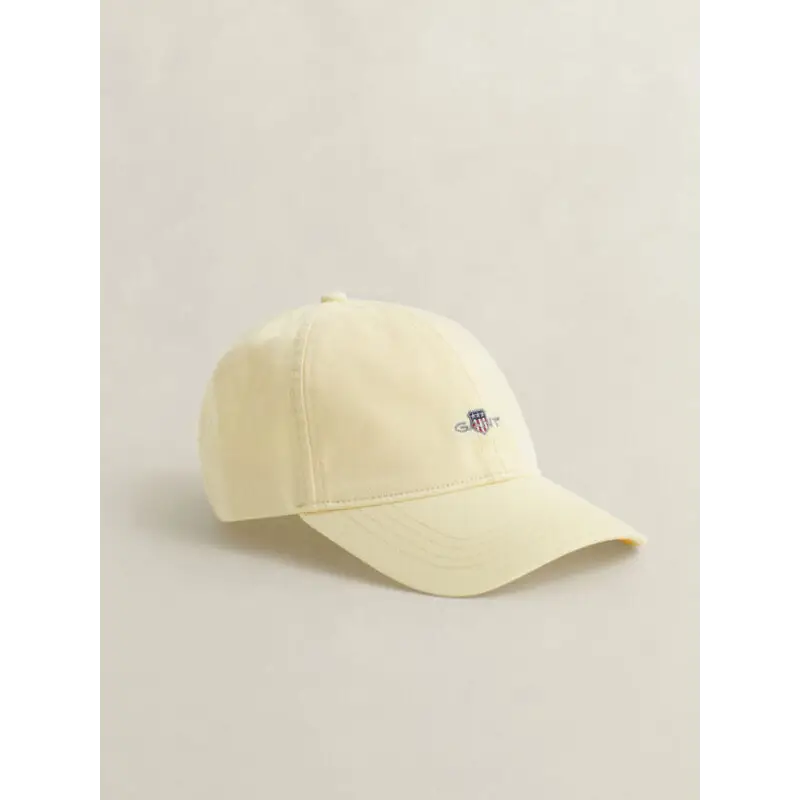 GANT SHIELD COTTON TWILL CAP VANILA YELLOW