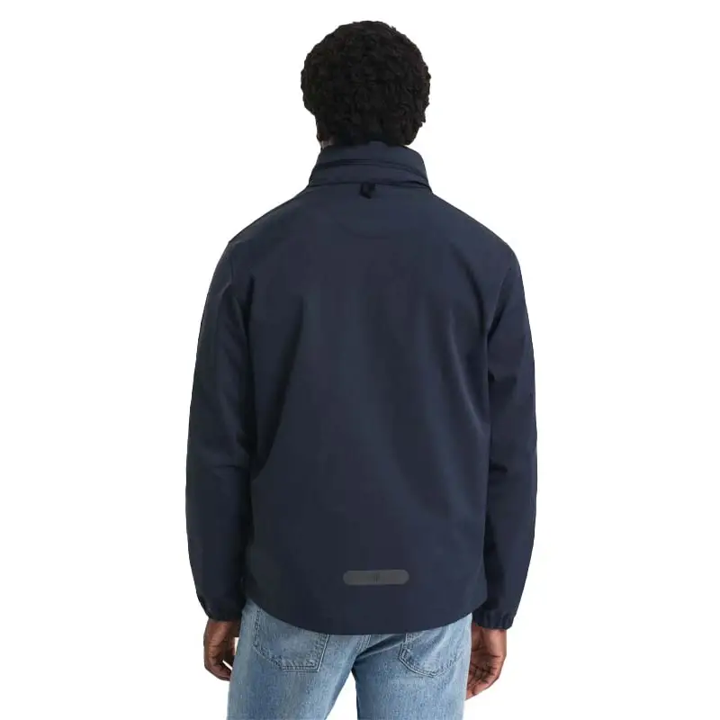 GANT SOFT SHELL JACKET EVENING BLUE - textil
