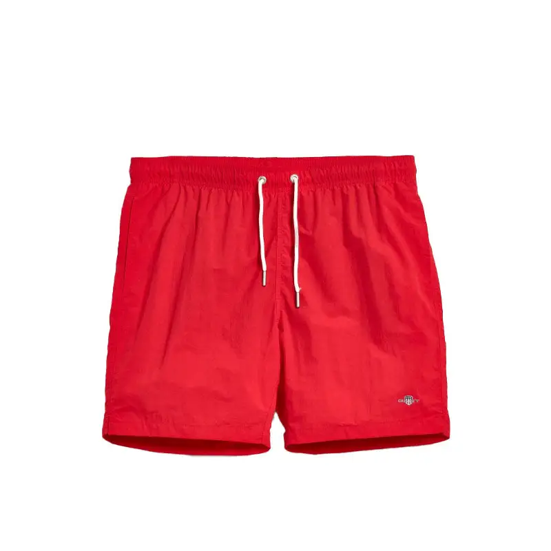 GANT SWIM SHORTS LONG BRIGHT RED