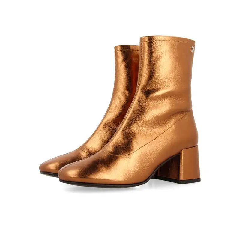 GIOSEPPO BOTINES METALIZADOS BRONCE EVANTON