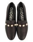 GIOSEPPO MOCASINES NEGRO PERLAS