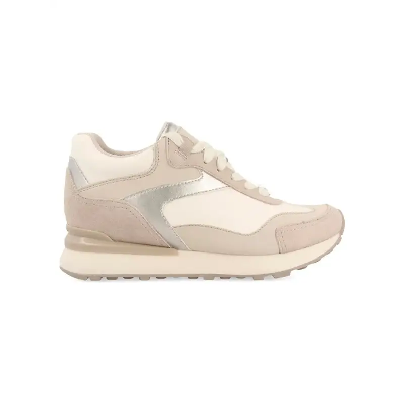 GIOSEPPO SNEAKERS CUÑA INTERNA CASTILE PLATA