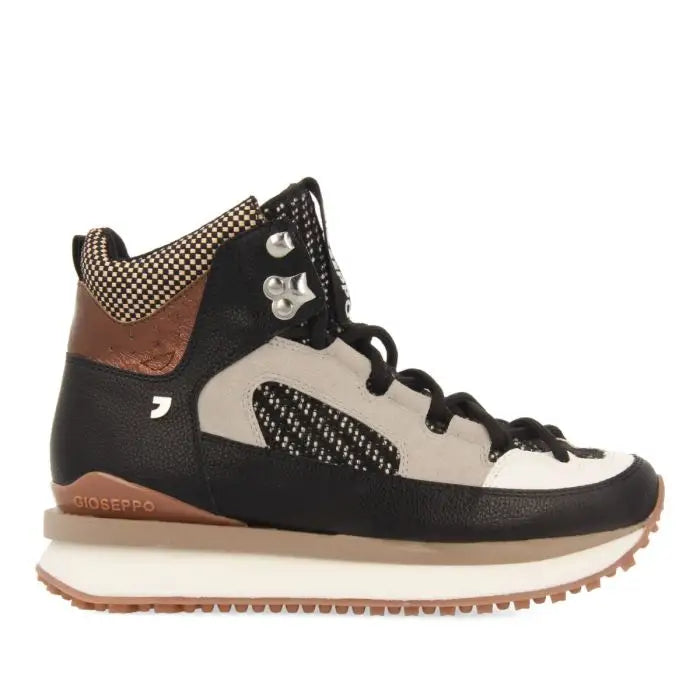 GIOSEPPO SNEAKERS ESTILO BOTÍN DE MONTAÑA MARRONES
