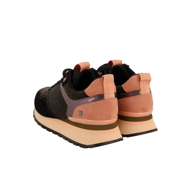 GIOSEPPO SNEAKERS FIELTRO Y STRASS ARDAGGER NEGRO
