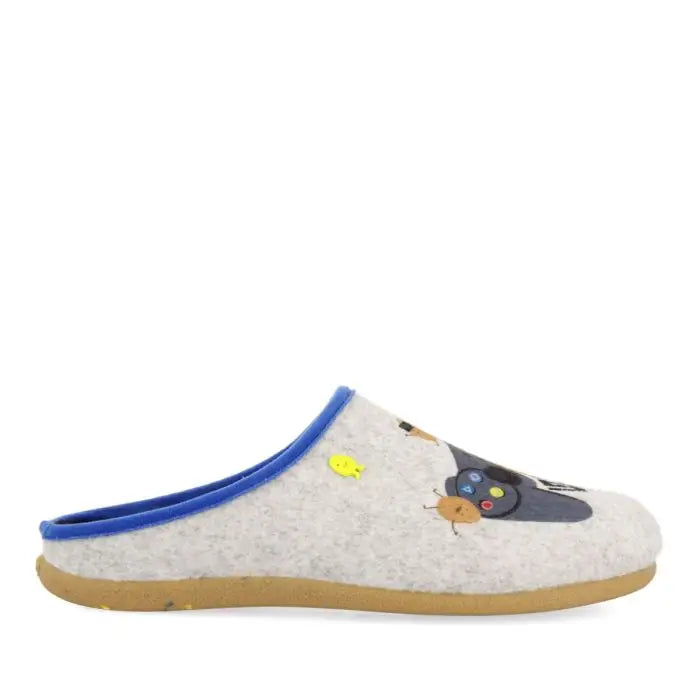 GIOSEPPO ZAPATILLAS DE ESTAR POR CASA GRIS SLANEY