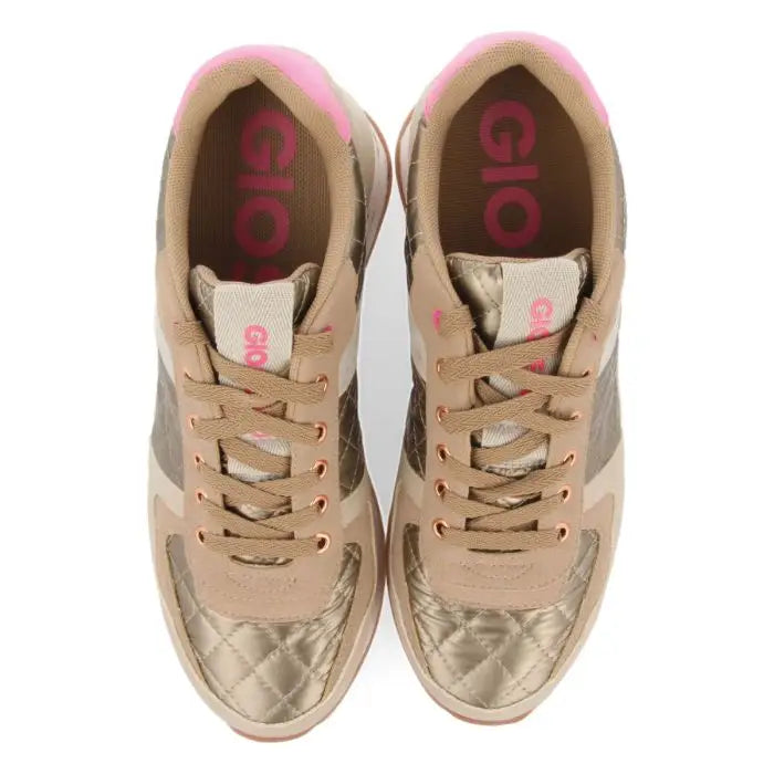 GIOSEPPO ZAPATILLAS STOCKEM ORO Y ROSA