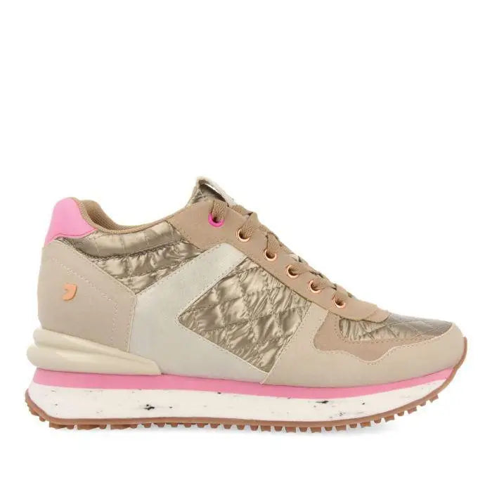 GIOSEPPO ZAPATILLAS STOCKEM ORO Y ROSA