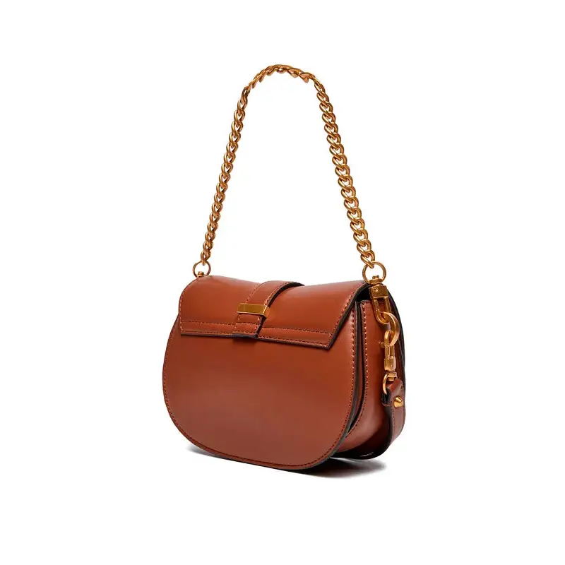 GUESS BOLSO BANDOLERA KUBA MINI MARRON - TALLA ÚNICA