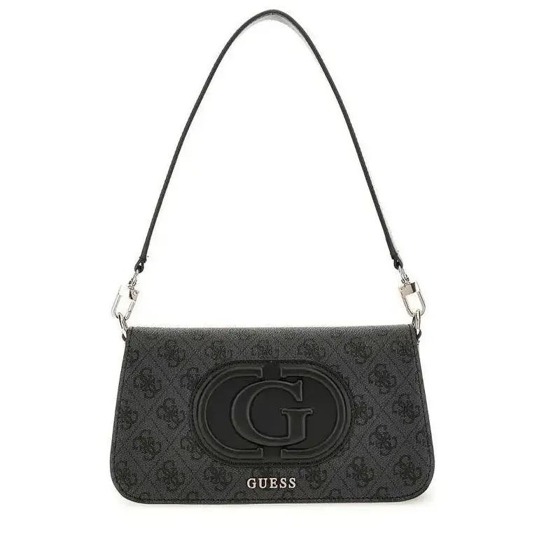 GUESS BOLSO ECO MIETTA FLAP SHOULDER BAG MARRON - TALLA ÚNICA