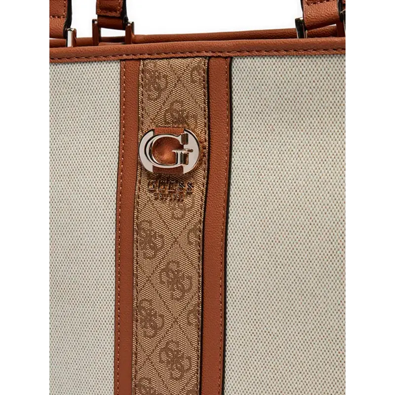 GUESS BOLSO SHOPPER KERIMA MARRON - TALLA ÚNICA