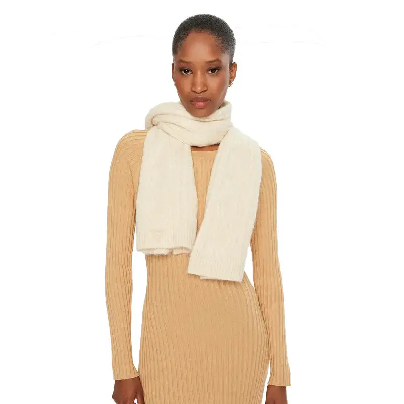 GUESS BUFANDA 30X180 BEIGE - TALLA ÚNICA