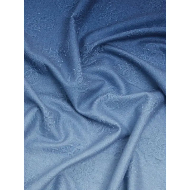 GUESS BUFANDA 65X180 BLU - TALLA ÚNICA