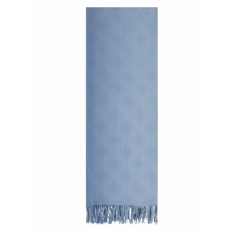 GUESS BUFANDA 65X180 BLU - TALLA ÚNICA