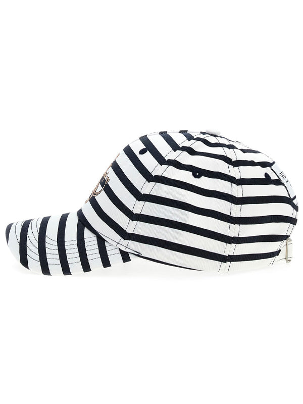 GUESS CECILIA STRIPED MARINA BASEBAL BLACKENED BLUE AND W - GORRA / AZUL / 1 - COMPLEMENTOS
