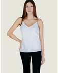 GUESS NEW SL CAROLINE LOGO TANK PURE WHITE