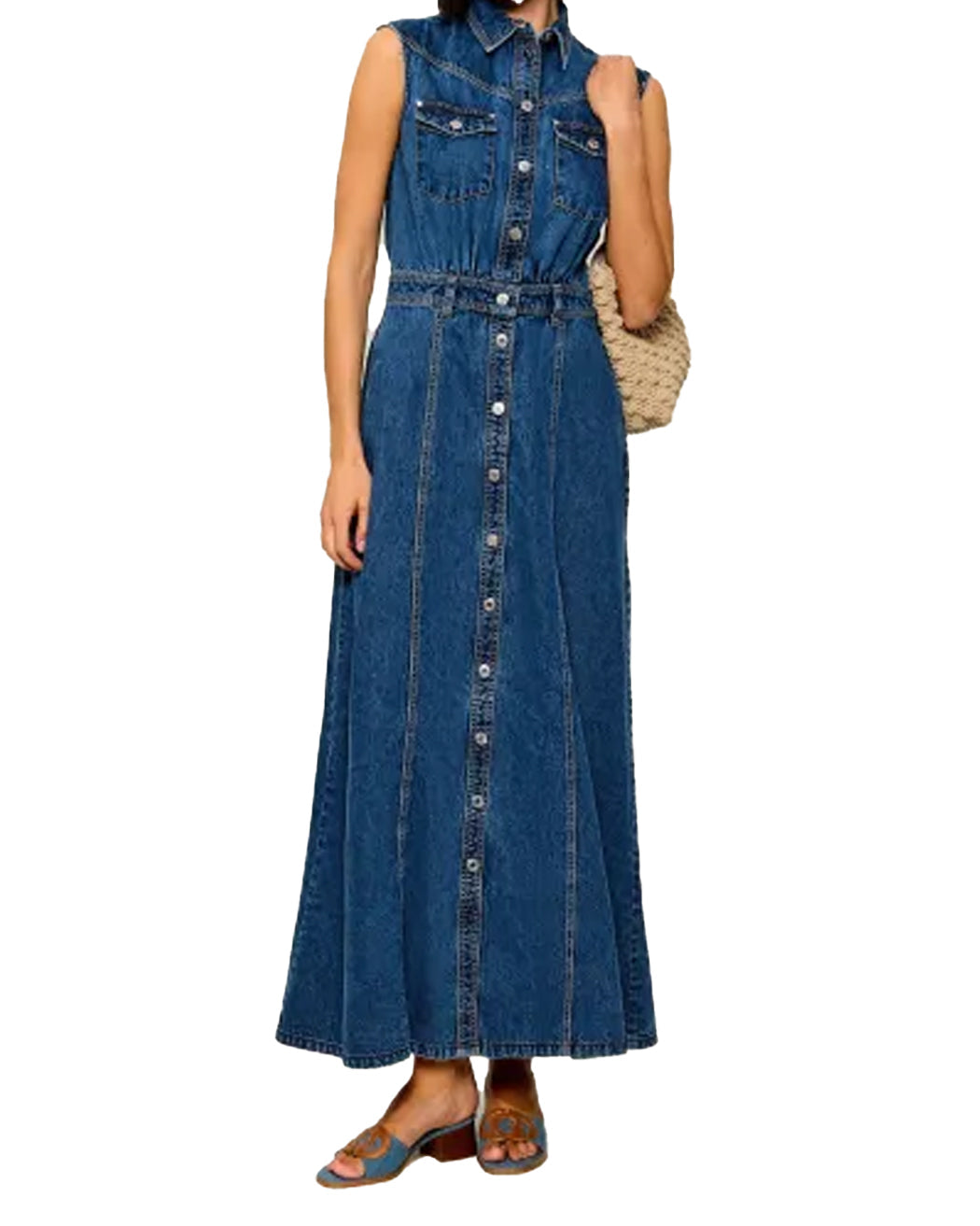 GUESS RUGIADA DRESS THE BLUE WAVE