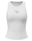 GUESS SL ROUND NK GUENDALINA TOP PURE WHITE
