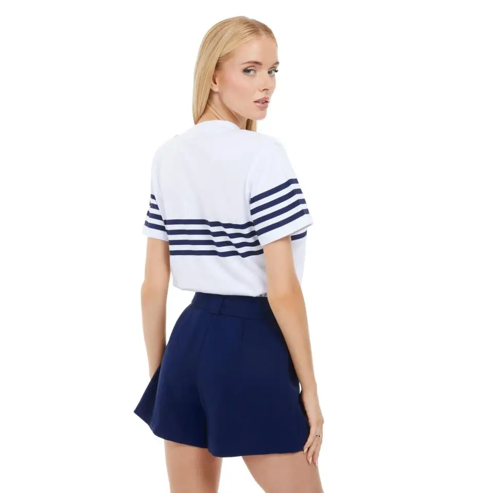 GUESS SS CN MARINA TEE PURE WHITE